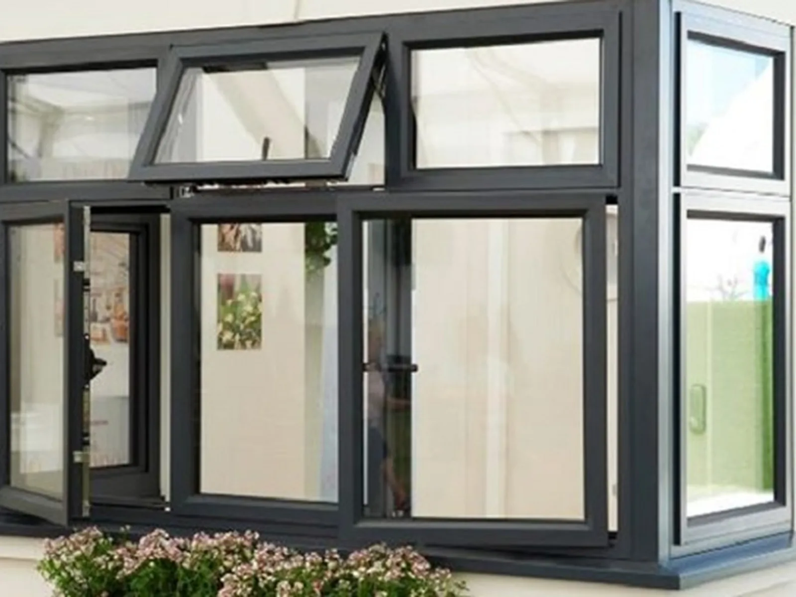 Anteks PVC alüminyum doğrama ve PVC pencere uygulaması